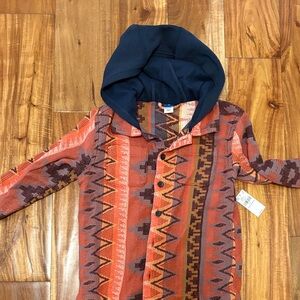 NWT Old Navy Multicolor Patterned Hoodie